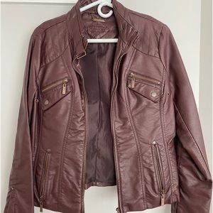 Women’s Faux leather jacket